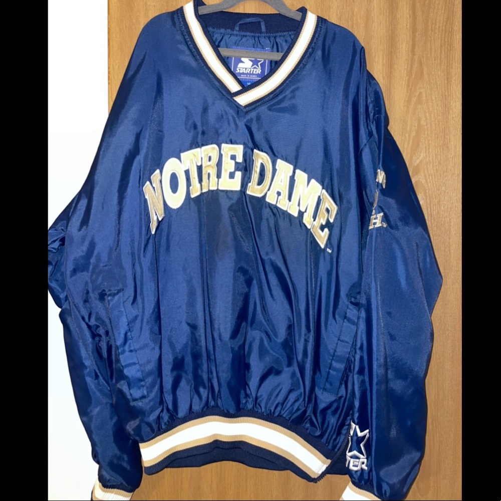 Notre Dame Starter Jacket